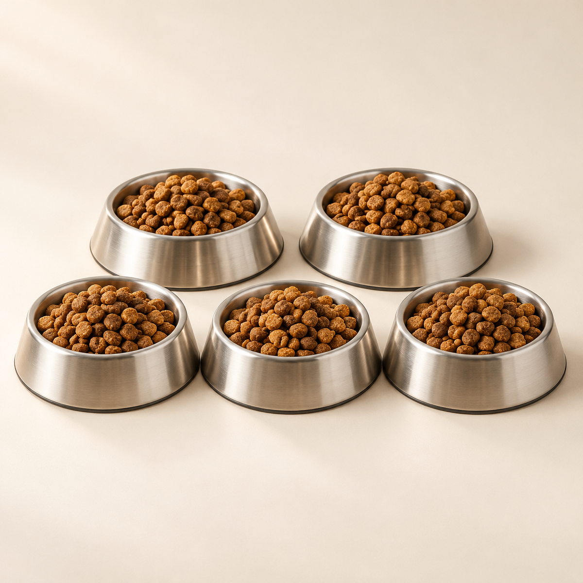 Fill 5 Bowls 🐾